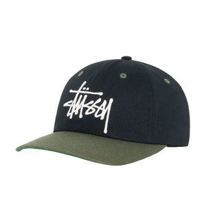 Stussy Big Basic Vintage Cap - Black