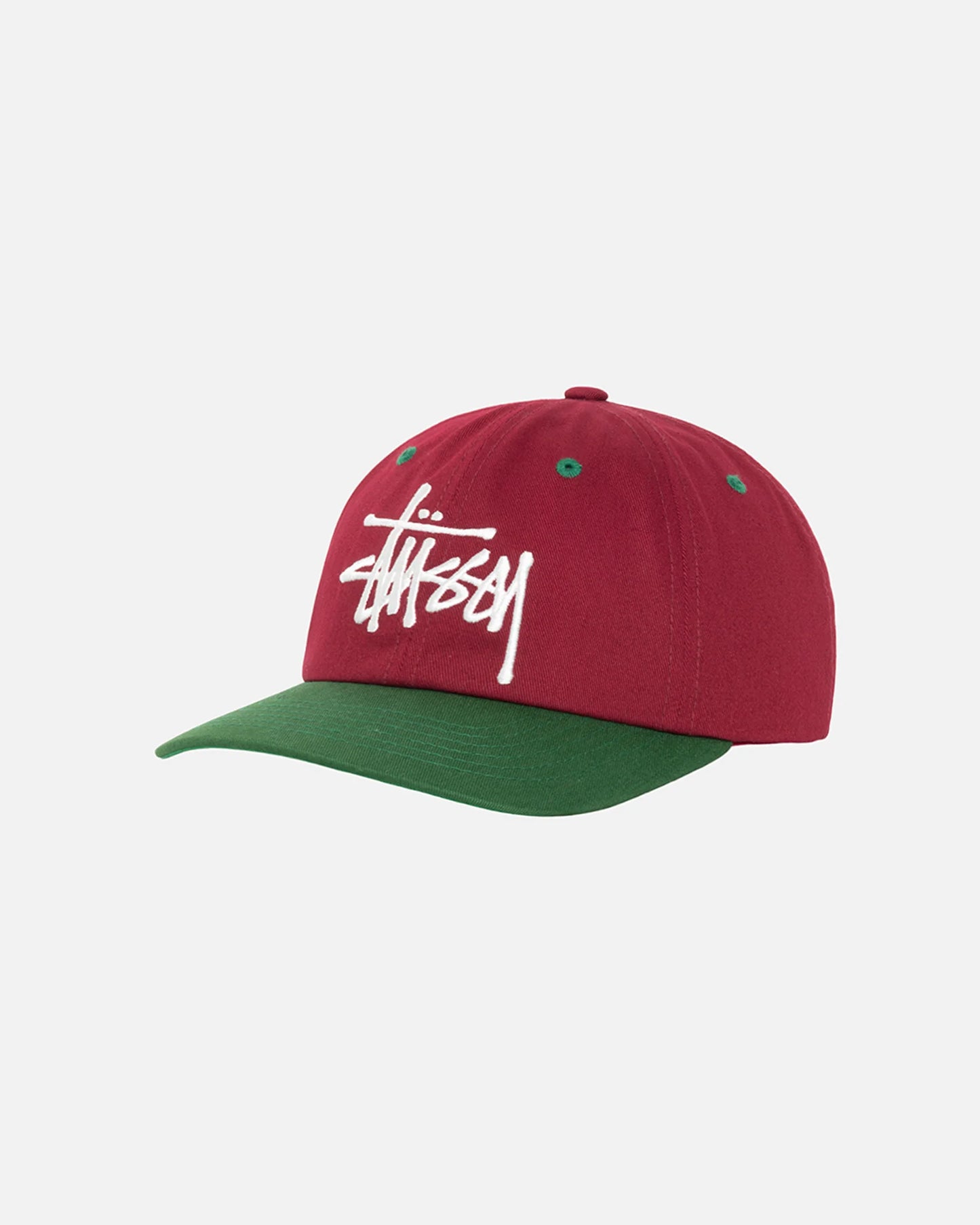 Stussy Big Basic Vintage Cap - Maroon