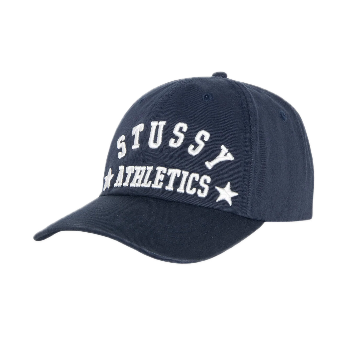 Stussy Low Pro Athletics Strapback Cap - Navy