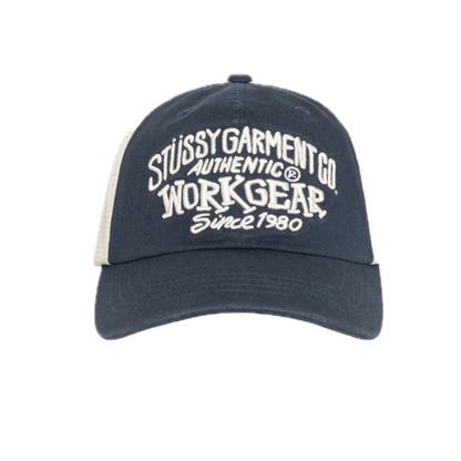 Stussy Low Pro Workgear Strapback Cap - Navy