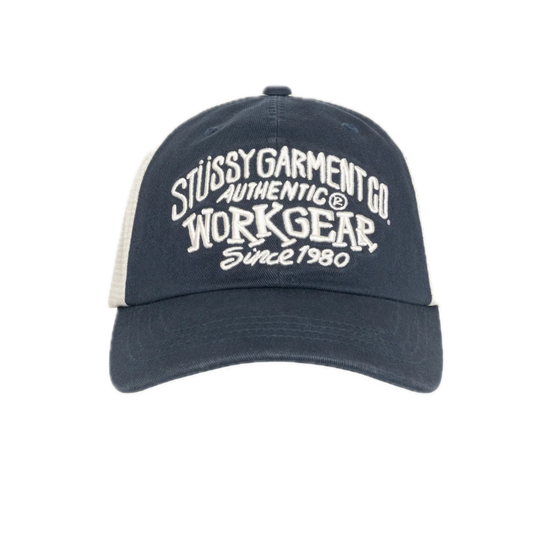 Stussy Low Pro Workgear Strapback Cap - Navy