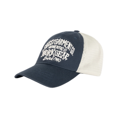 Stussy Low Pro Workgear Strapback Cap - Navy