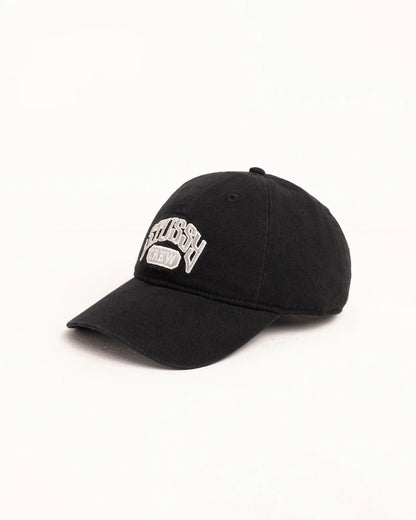 Stussy Low Profile Crew Strapback - Black
