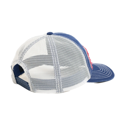 Stussy Md Burly Threads Trucker Cap - Navy