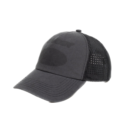 Stussy Hc Ghost Logo Trucker Cap - Black