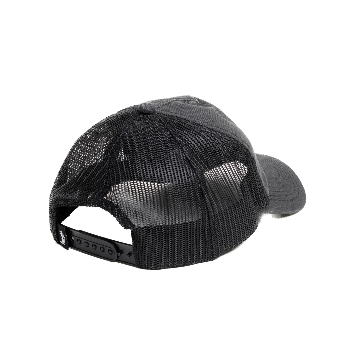 Stussy Hc Ghost Logo Trucker Cap - Black