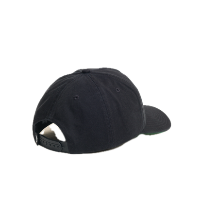 Stussy Big Stock Mid Depth Cap - Black