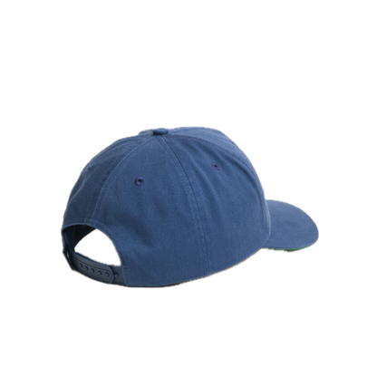 Stussy Big Stock Mid Depth Cap - Deep Blue