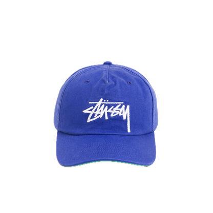 Stussy Big Stock Mid Depth Cap - Royal