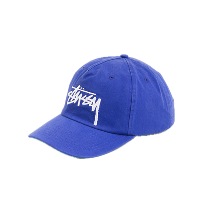 Stussy Big Stock Mid Depth Cap - Royal