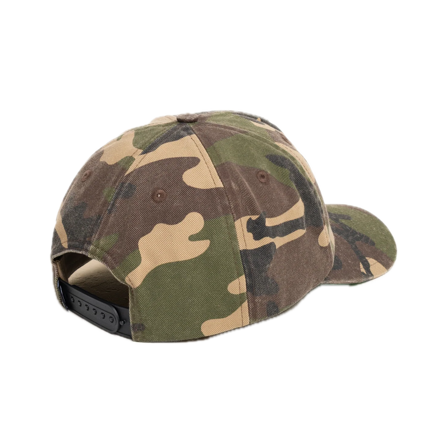 Stussy Big Stock Mid Depth Cap - Woodland Camo