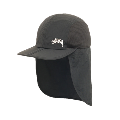 Stussy Foldable Shade Hat - Black