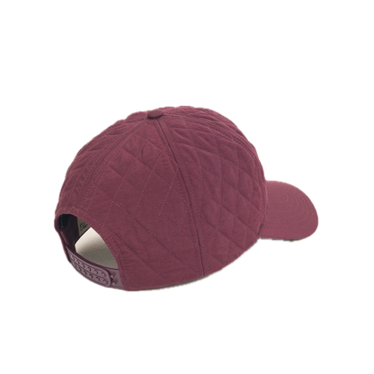 Stussy Mid Depth Quilted Surfwalk Cap - Wine