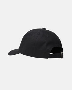 Stussy Basic Stock Low Pro Strapback Cap - Black