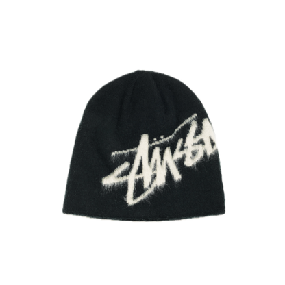 Stussy Brushed Out Stock Skullcap - Black