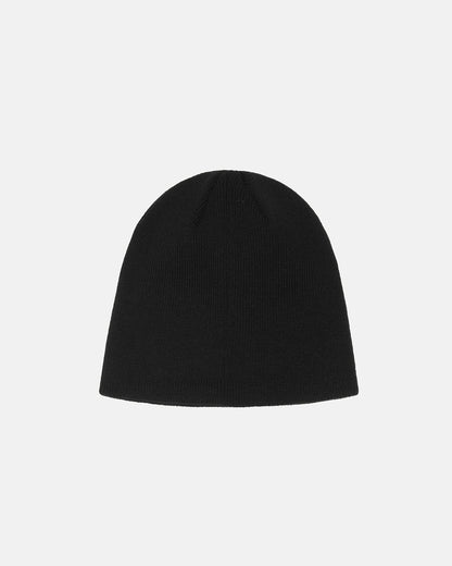 Stussy Burly Threads Skullcap Beanie - Black