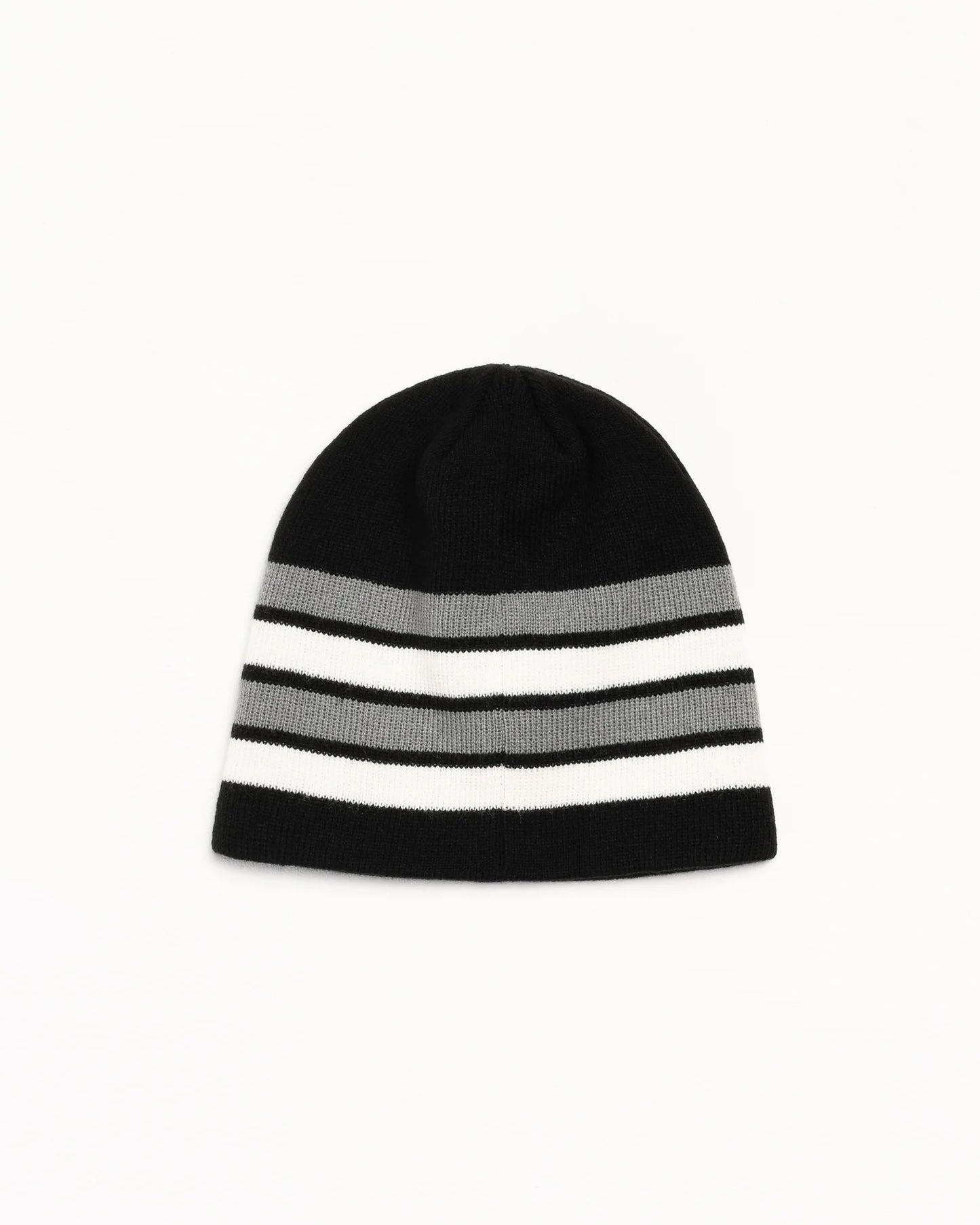 Stussy Basic Striped Skullcap - Black