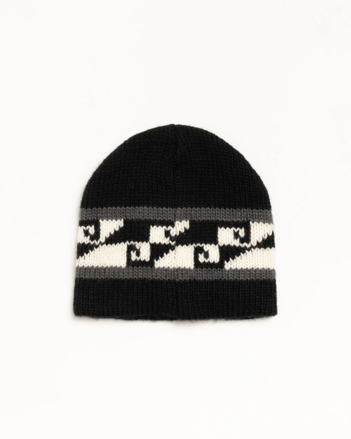 Stussy Waves Knit Skullcap - Black