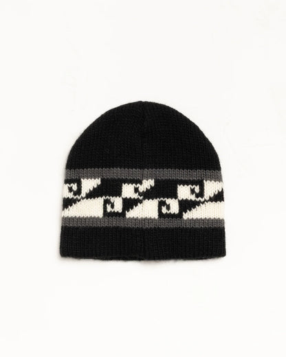 Stussy Waves Knit Skullcap - Black