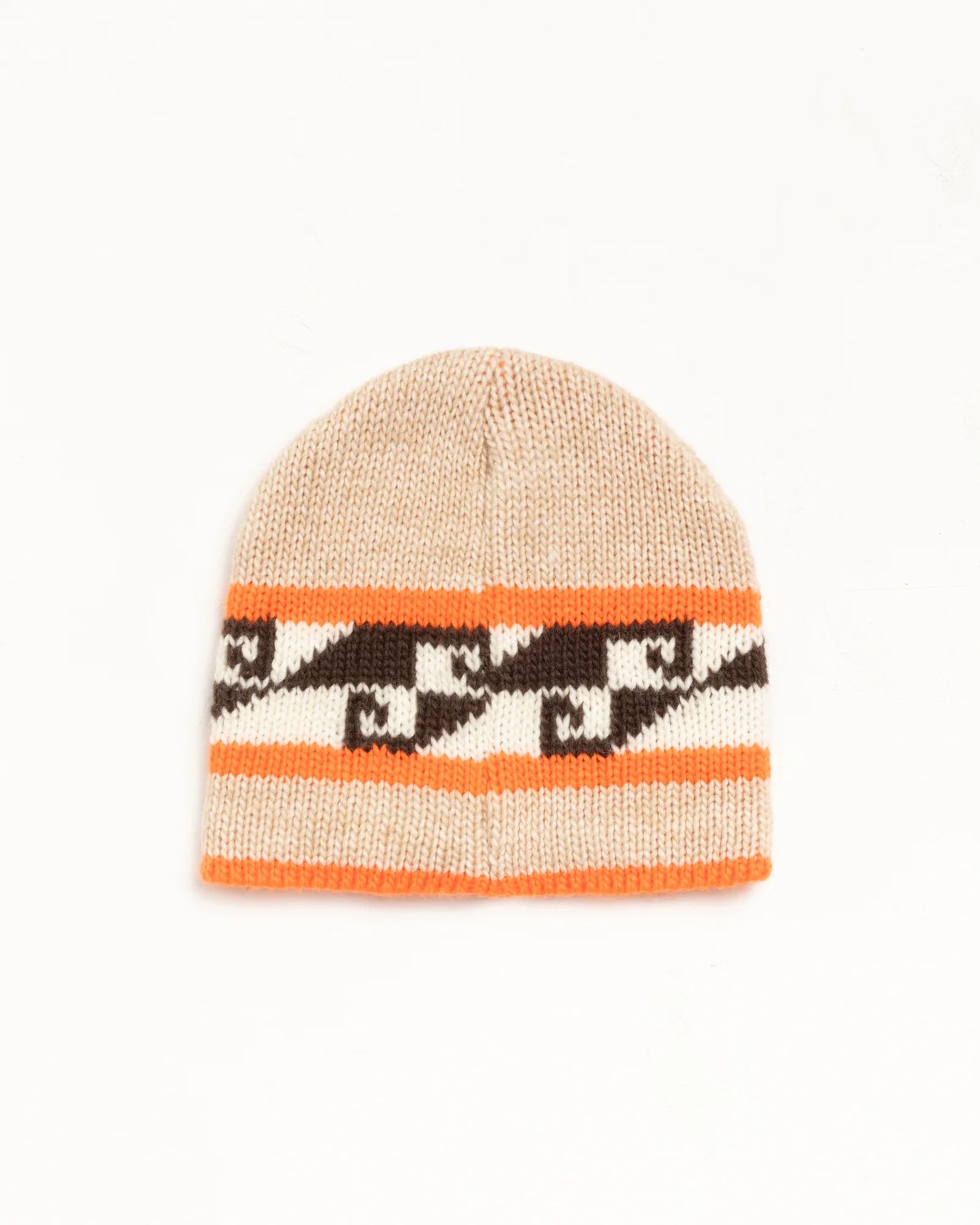 Stussy Waves Knit Skullcap - Cream