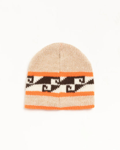 Stussy Waves Knit Skullcap - Cream