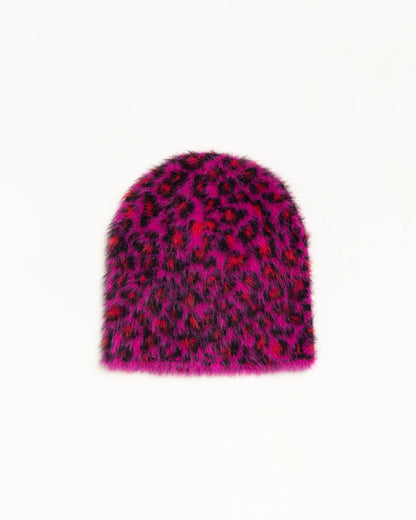 Stussy Leopard Skullcap - Pink
