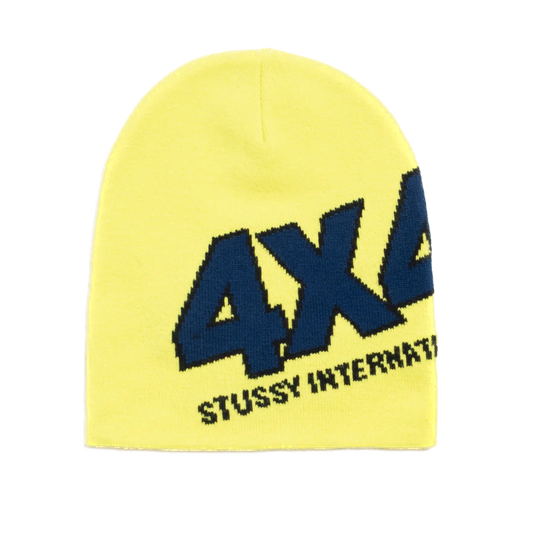 Stussy 4X4 Skullcap Beanie - Lime