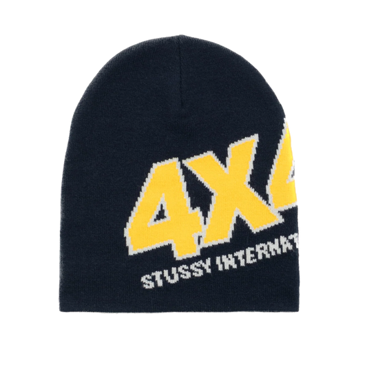 Stussy 4X4 Skullcap Beanie - Navy