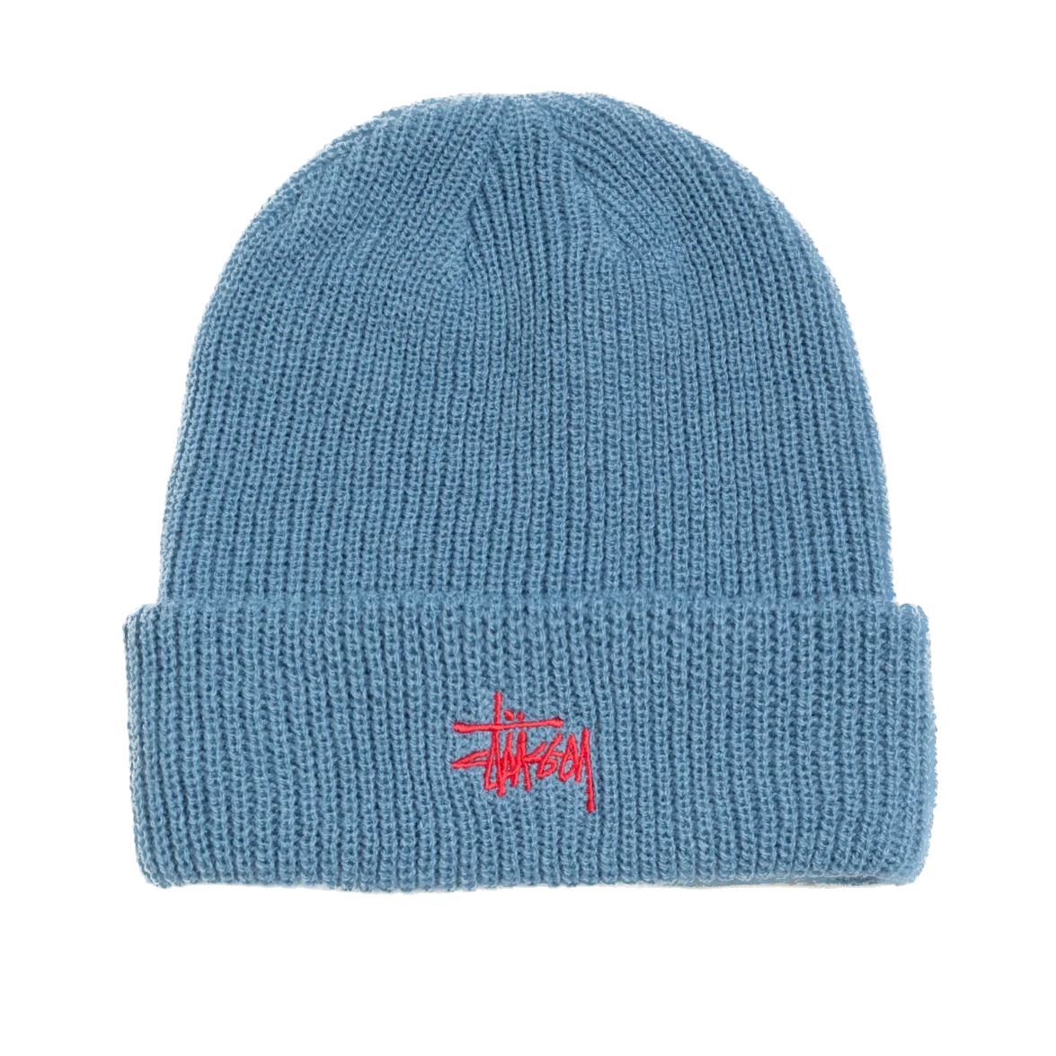 Stussy Basic Cuff Beanie - Slate Blue