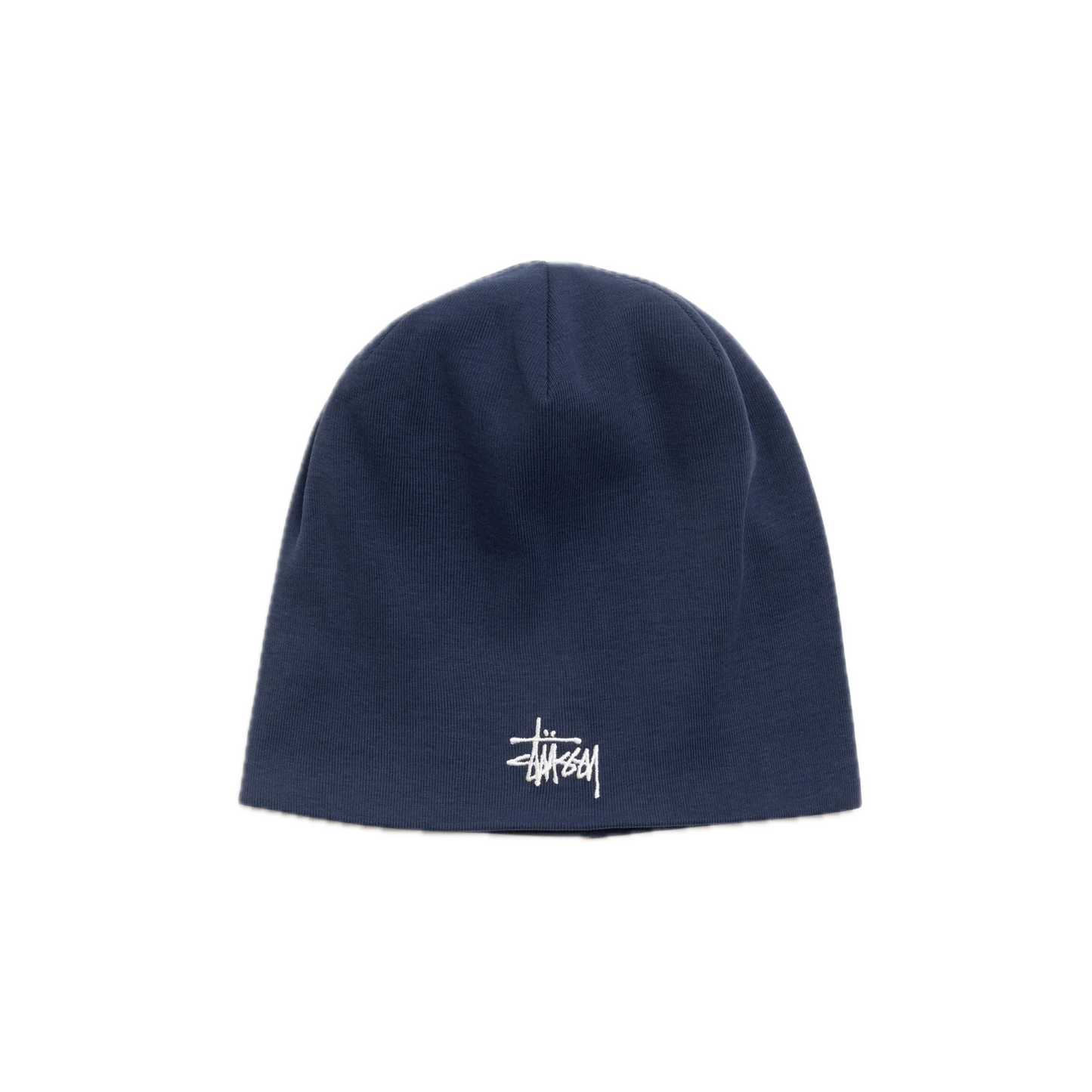 Stussy Jersey Cotton Skullcap - Navy