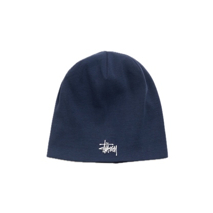 Stussy Jersey Cotton Skullcap - Navy