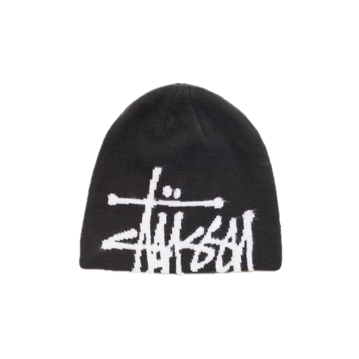 Stussy Brushed Out Basic Skullcap - Black