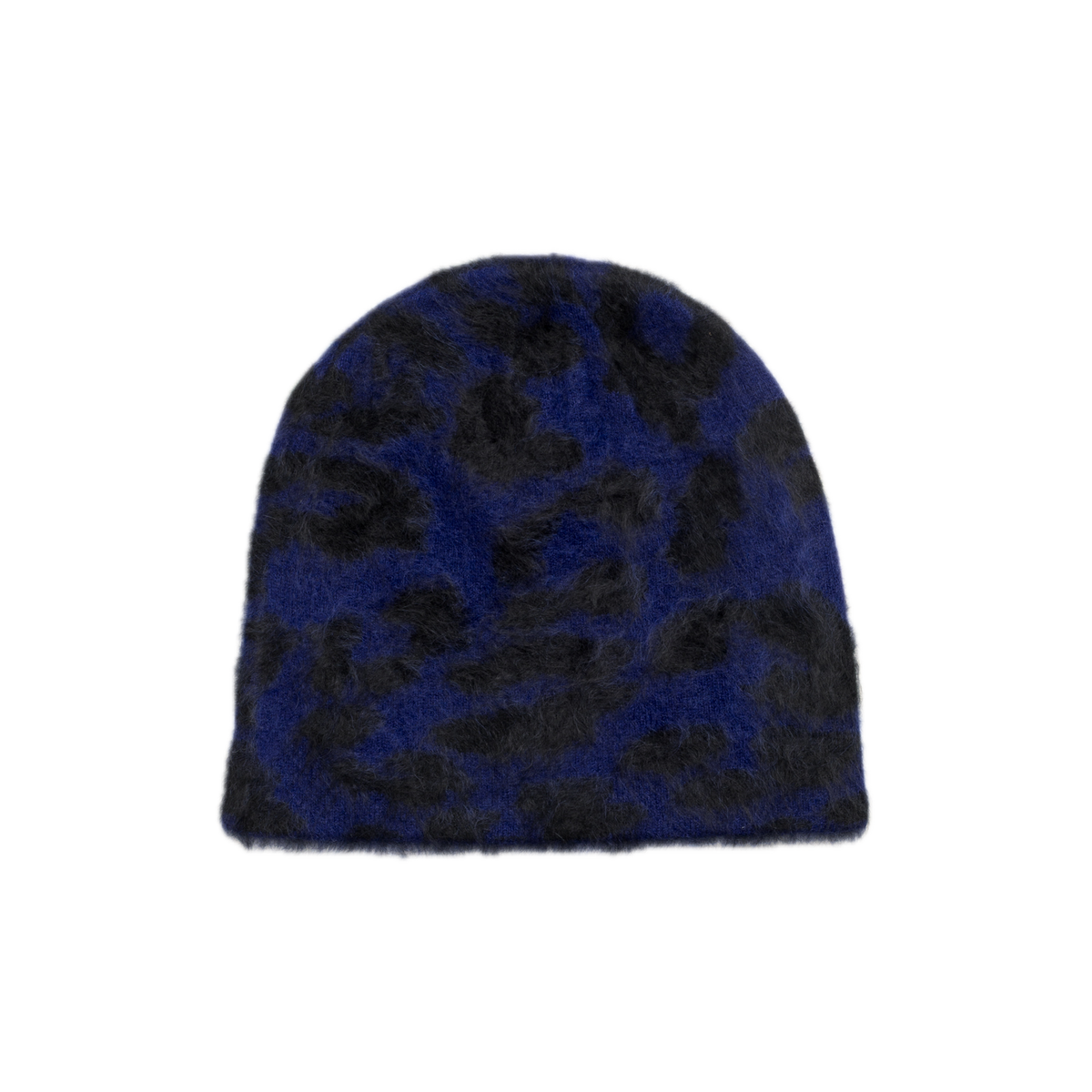 Stussy Cashmere Leopard Skullcap - Royal