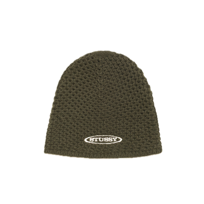 Stussy Textured Knit Skullcap - Olive