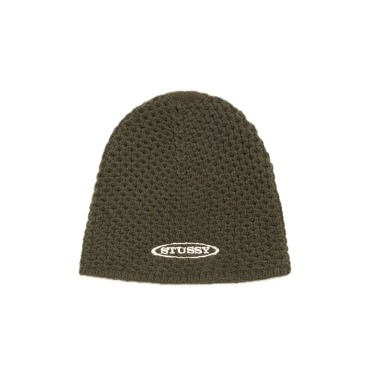Stussy Textured Knit Skullcap - Olive