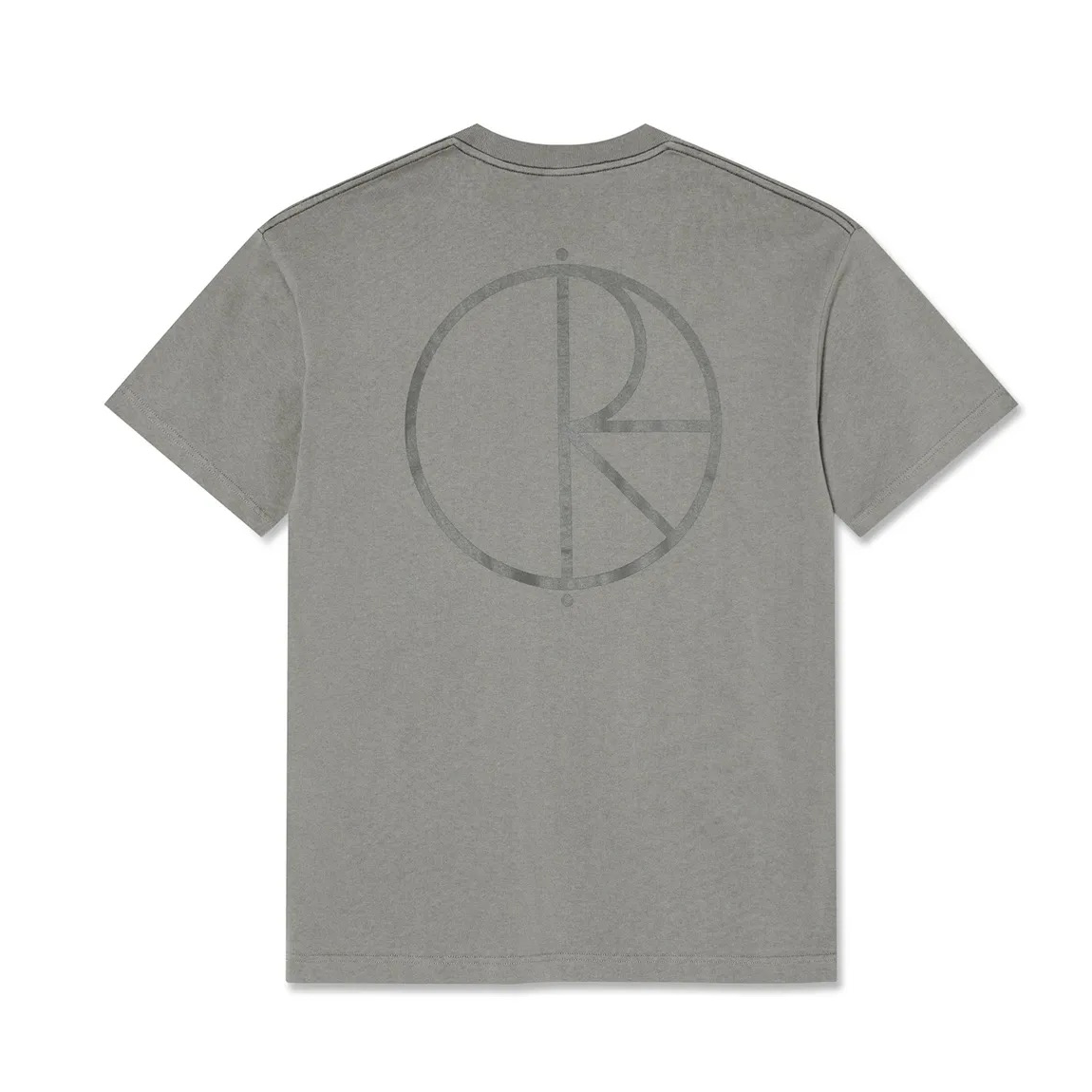 Polar Stroke Logo Contrast Tee - Grey