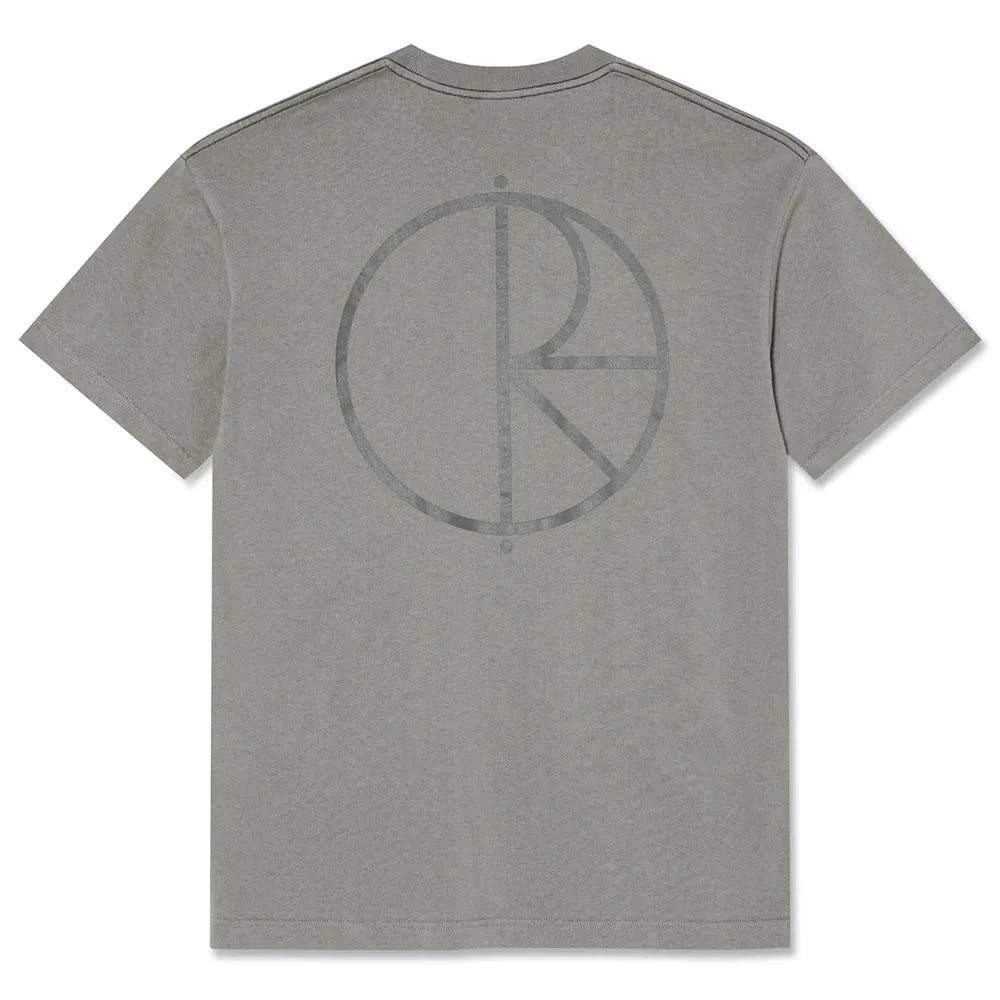 Polar Contrast Stroke Logo Tee - Grey