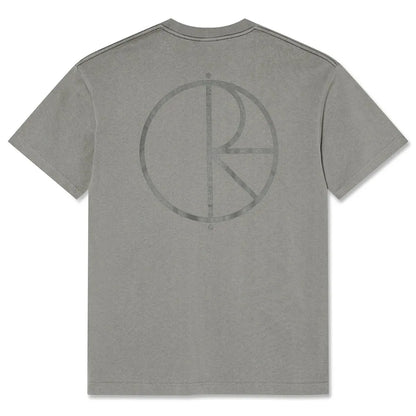 Polar Contrast Stroke Logo Tee - Grey