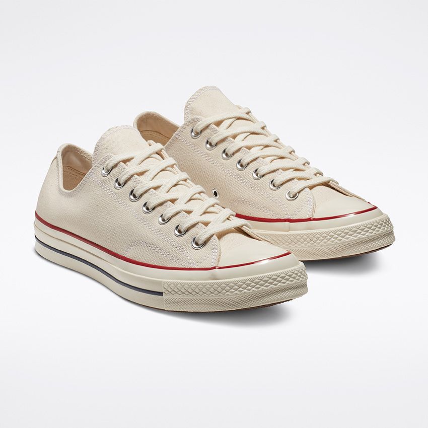 Converse Chuck 70 Low - Parchment/Garnet/Egret