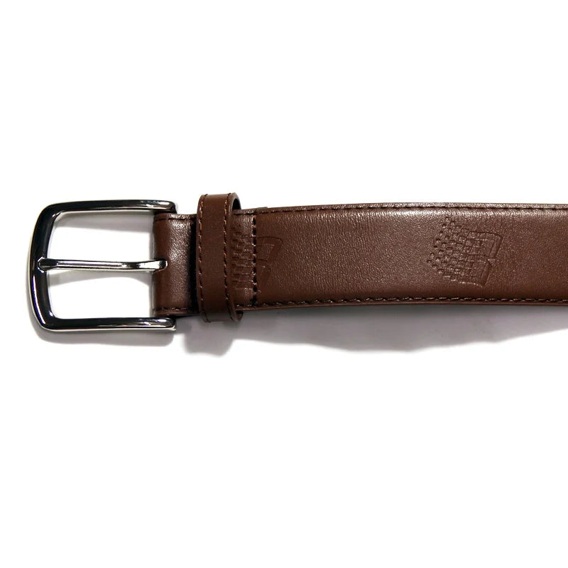 Bronze 56K B Logo Belt - Brown