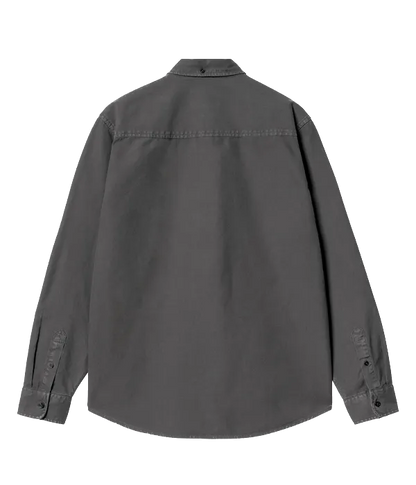 Carhartt WIP L/S Bolton Shirt - Graphite