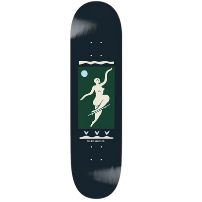 Polar No Comply Deck - 8.25 Charcoal