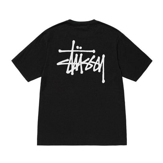 Stussy Basic Pigment Dyed Tee - Black