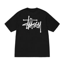 Load image into Gallery viewer, Stussy Basic Pigment Dyed Tee - Black