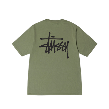 Stussy Basic Pigment Dyed Tee - Artichoke