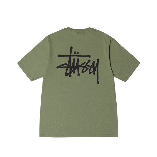 Stussy Basic Pigment Dyed Tee - Artichoke