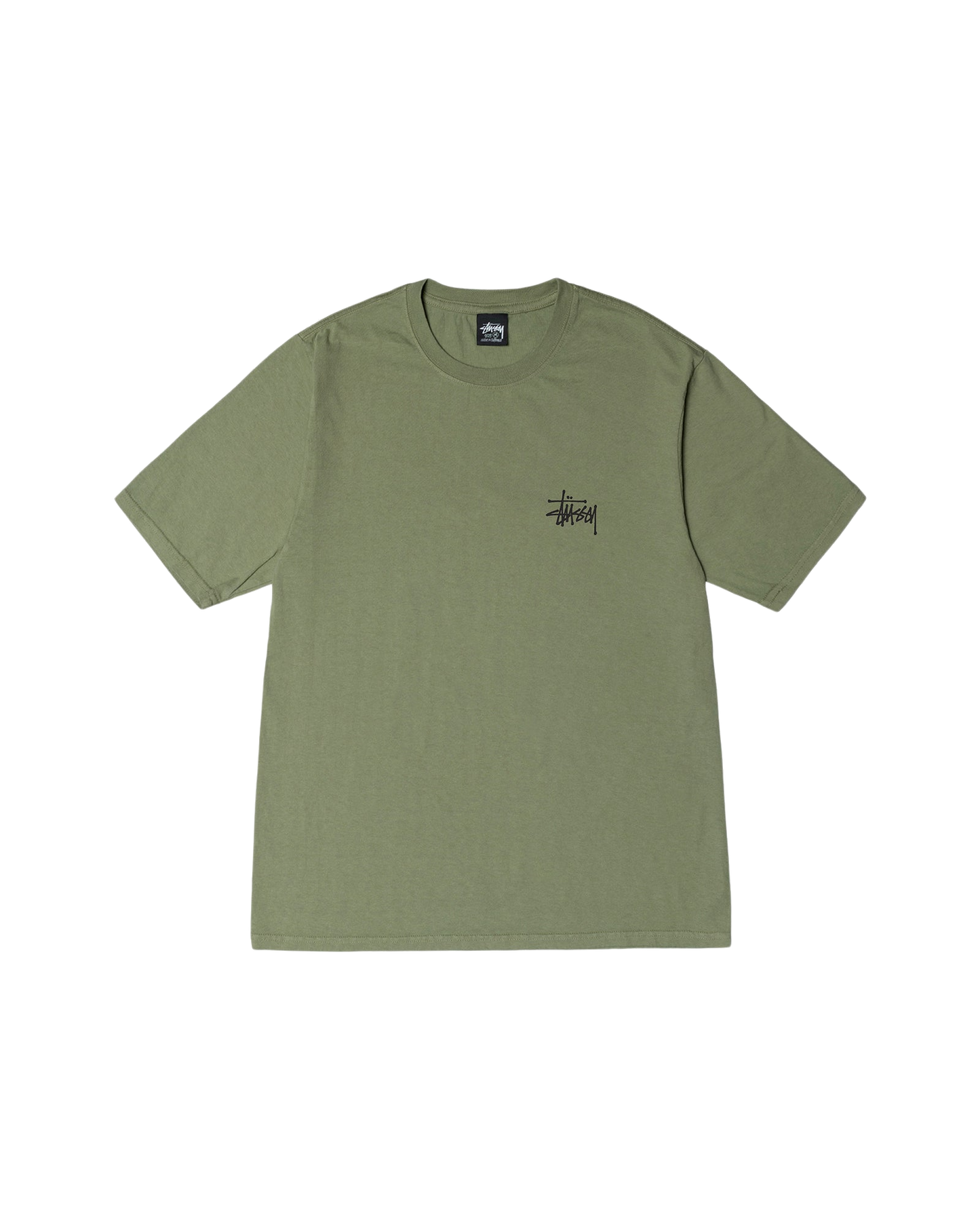 Stussy Basic Pigment Dyed Tee - Artichoke