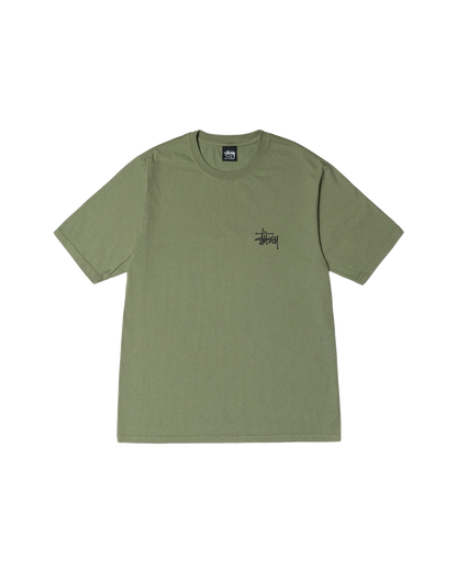 Stussy Basic Pigment Dyed Tee - Artichoke