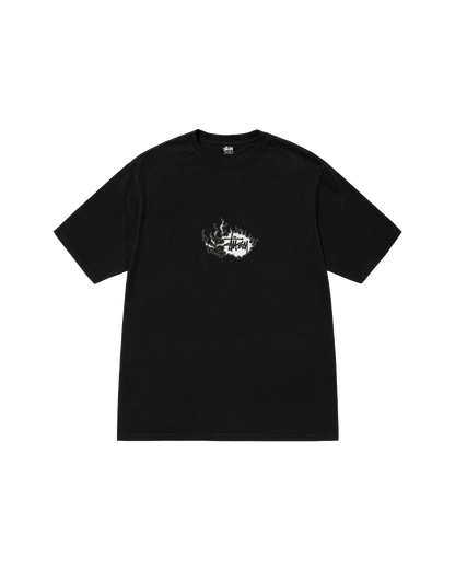 Stussy Mosaic Dragon Pigment Dyed Tee - Black