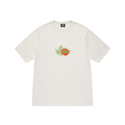 Stussy Mosaic Dragon Pigment Dyed Tee - Natural